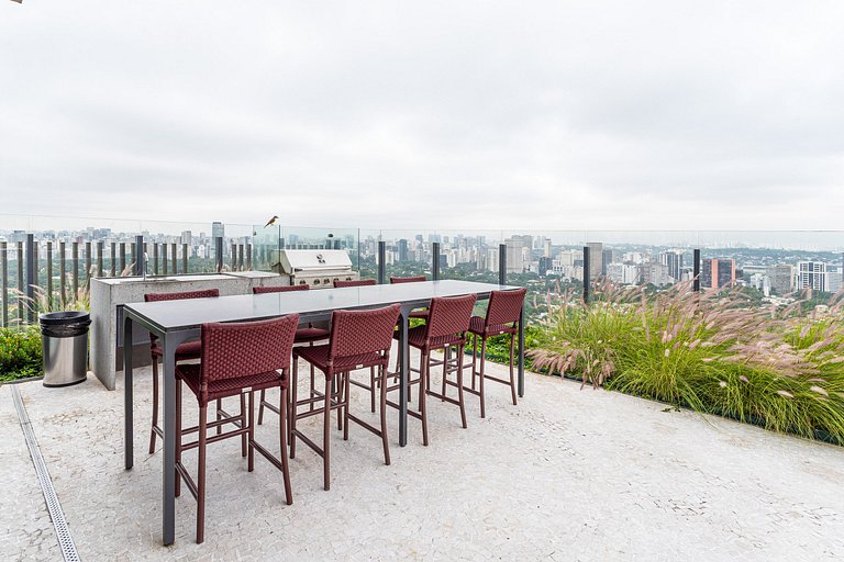 Apartamentos com vista incrível de São Paulo ao lado da Rebo