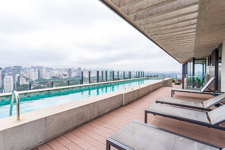 Apartamentos com vista incrível de São Paulo ao lado da Rebo